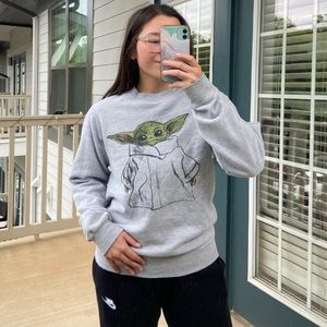Baby Yoda Star Wars Crewneck